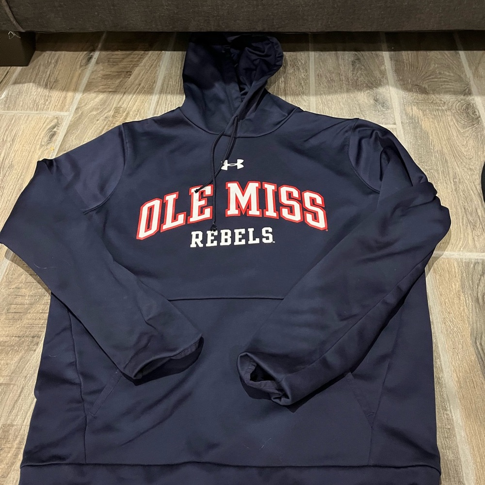 ole miss under armor sweatshirt